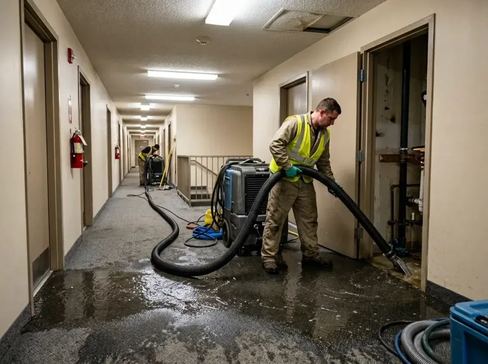 multi-unit-apartment-hallway-f-005 — frequently asked questions, Emergency Burst Pipe Water Extraction & Removal in Leslie,…